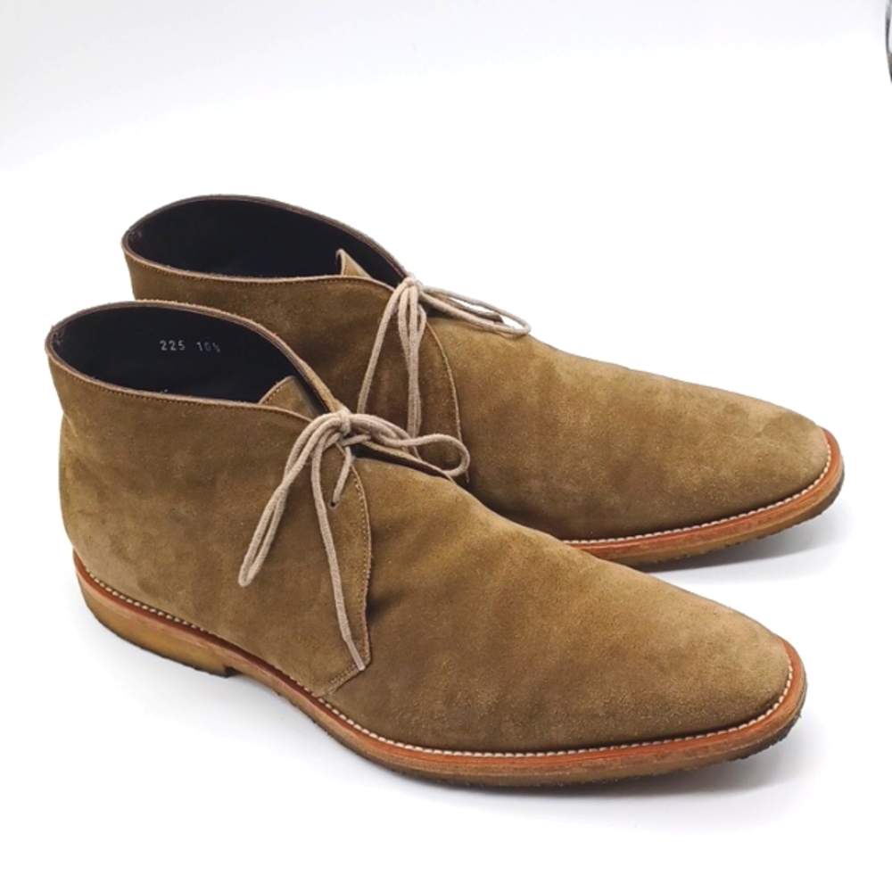 To Boot New York Adam Derrick Chukka Boot Suede Size 10.5 Brown Italy 225